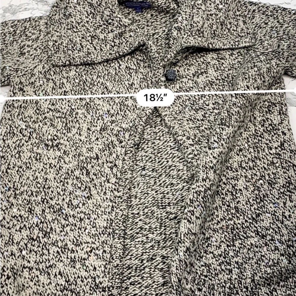 Vivienne Tam Gray Cozy Knit Cardigan Size Small